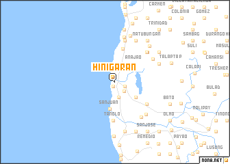 map of Hinigaran