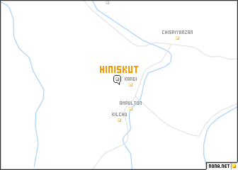 map of Hiniskūt