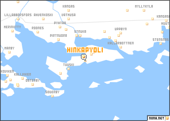 map of Hinkapyöli