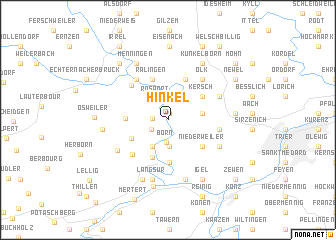 map of Hinkel