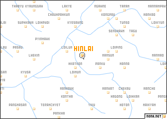 map of Hinlai