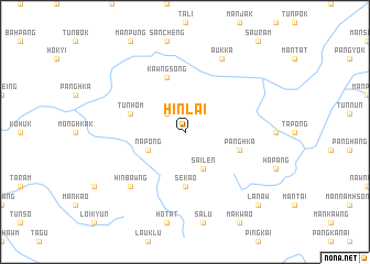 map of Hinlai