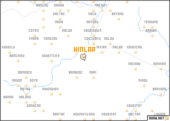 map of Hin Lap