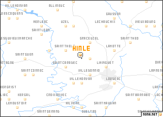 map of Hinlé
