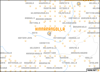 map of Hinnarangolla