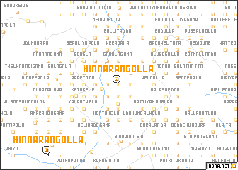 map of Hinnarangolla