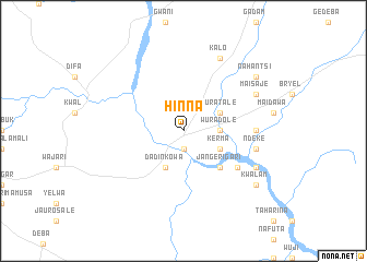 map of Hinna