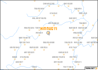 map of Hinnugyi