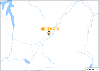 map of Hinoemata