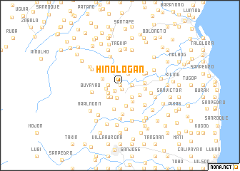 map of Hinologan