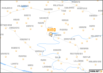 map of Hino