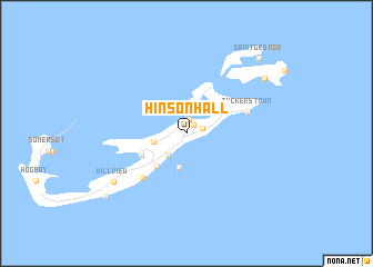 map of Hinson Hall