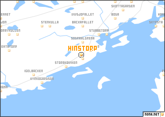map of Hinstorp