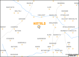 map of Hintʼalo
