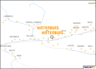 map of Hintenburg