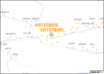 map of Hintenburg