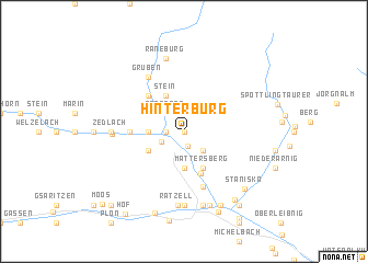 map of Hinterburg