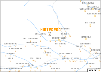 map of Hinteregg