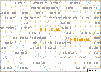 map of Hinteregg