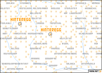 map of Hinteregg