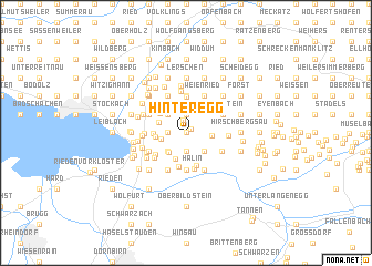 map of Hinteregg