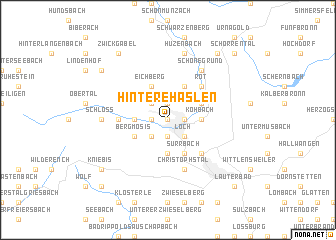 map of Hintere Häslen