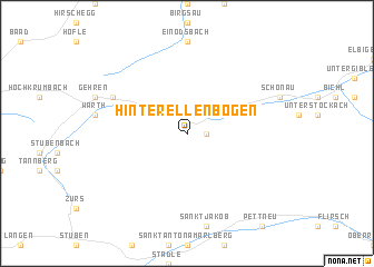 map of Hinterellenbogen