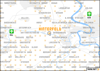 map of Hinterfeld