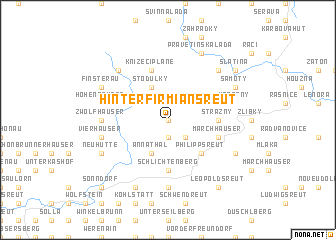 map of Hinterfirmiansreut