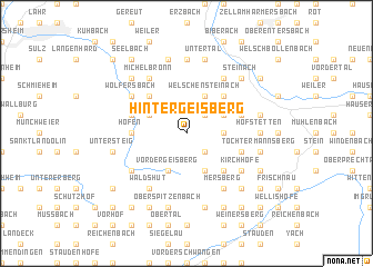 map of Hinter Geisberg