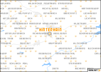 map of Hinterhain