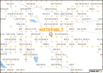 map of Hinterholz