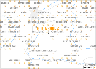 map of Hinterholz