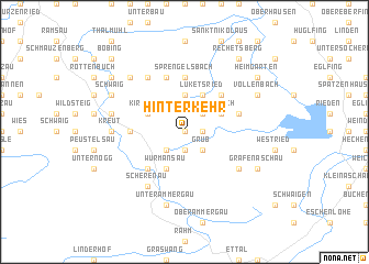 map of Hinterkehr