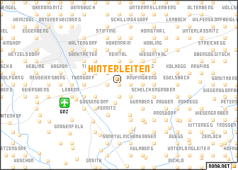 map of Hinterleiten