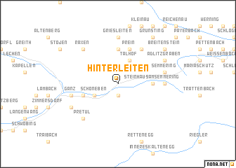 map of Hinterleiten