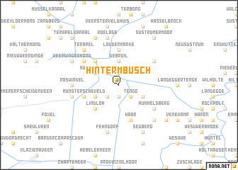 map of Hinterm Busch