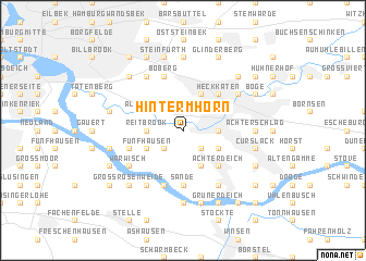 map of Hinterm Horn