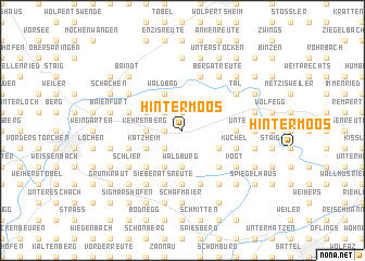 map of Hintermoos