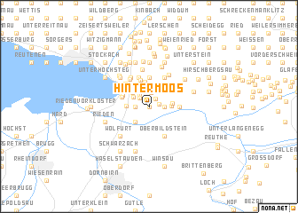 map of Hintermoos