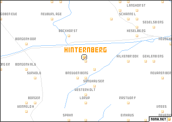 map of Hinternberg