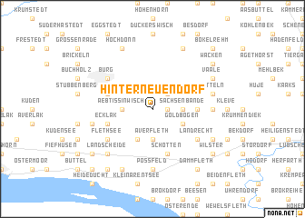 map of Hinter Neuendorf