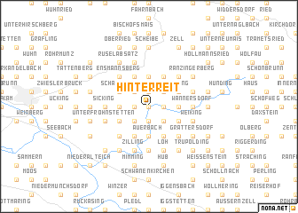map of Hinterreit
