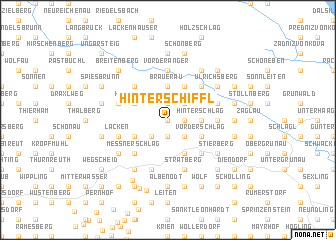 map of Hinterschiffl