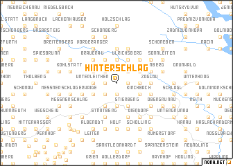 map of Hinterschlag