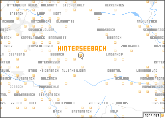 map of Hinterseebach