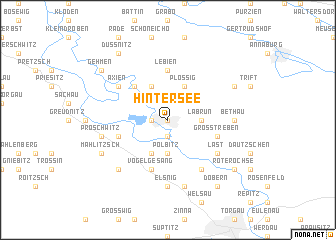 map of Hintersee