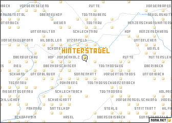 map of Hinterstadel