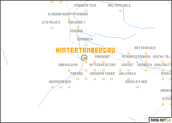 map of Hintertambergau