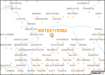 map of Hintertyrnau